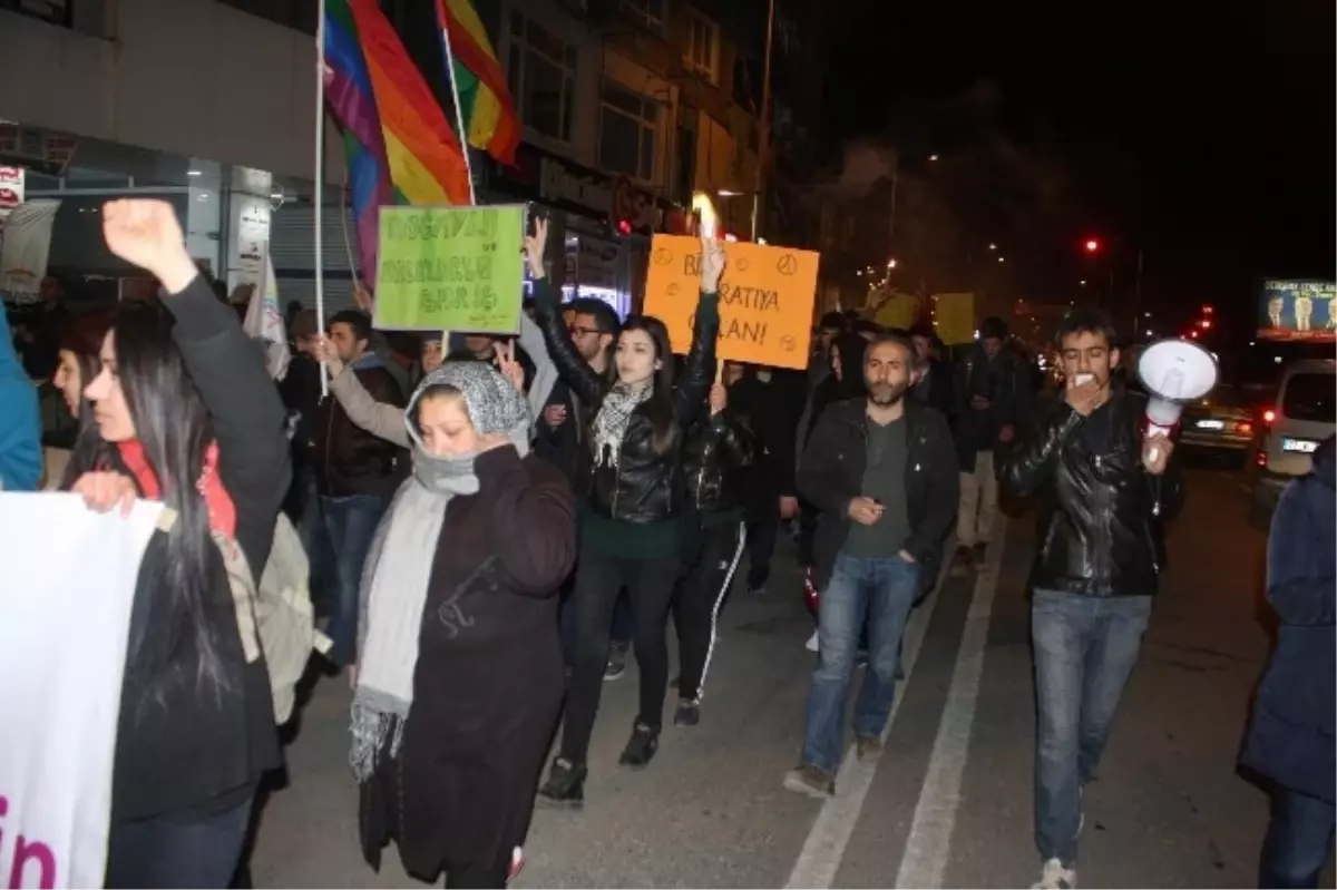 Gaziantep\'te Berkin ve Hevsel Bahçeleri Protestosu