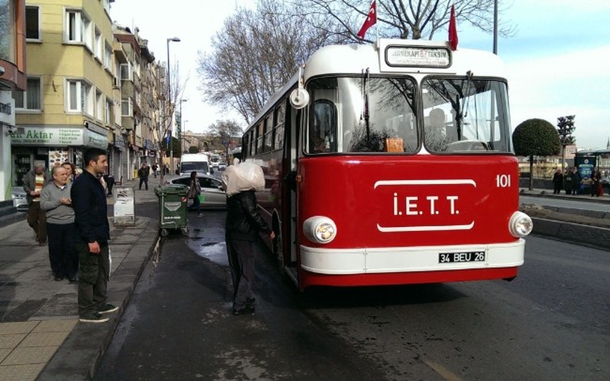 İETT\'nin Sembolü Tosun, Yeniden İstanbul Yollarında