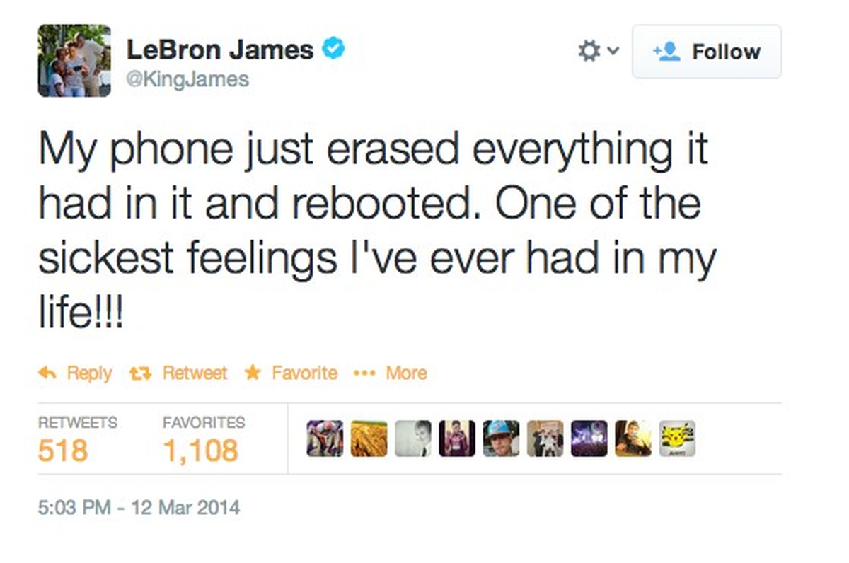 Lebron James\'i Sıfırladılar