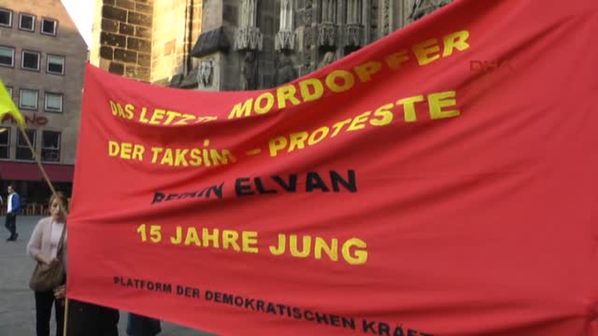 Nürnberg\'de Berkin Eylemi