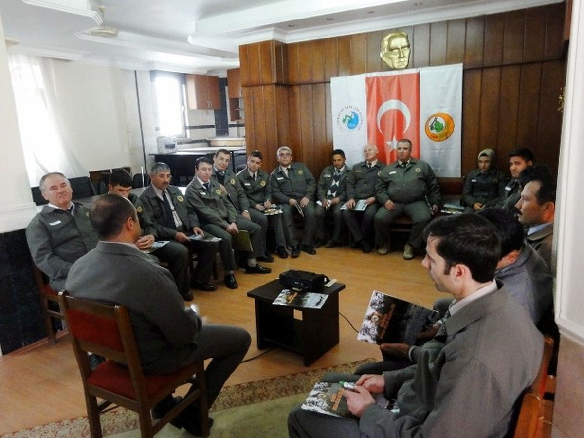 Orman Muhafaza Memurlarına Eğitim