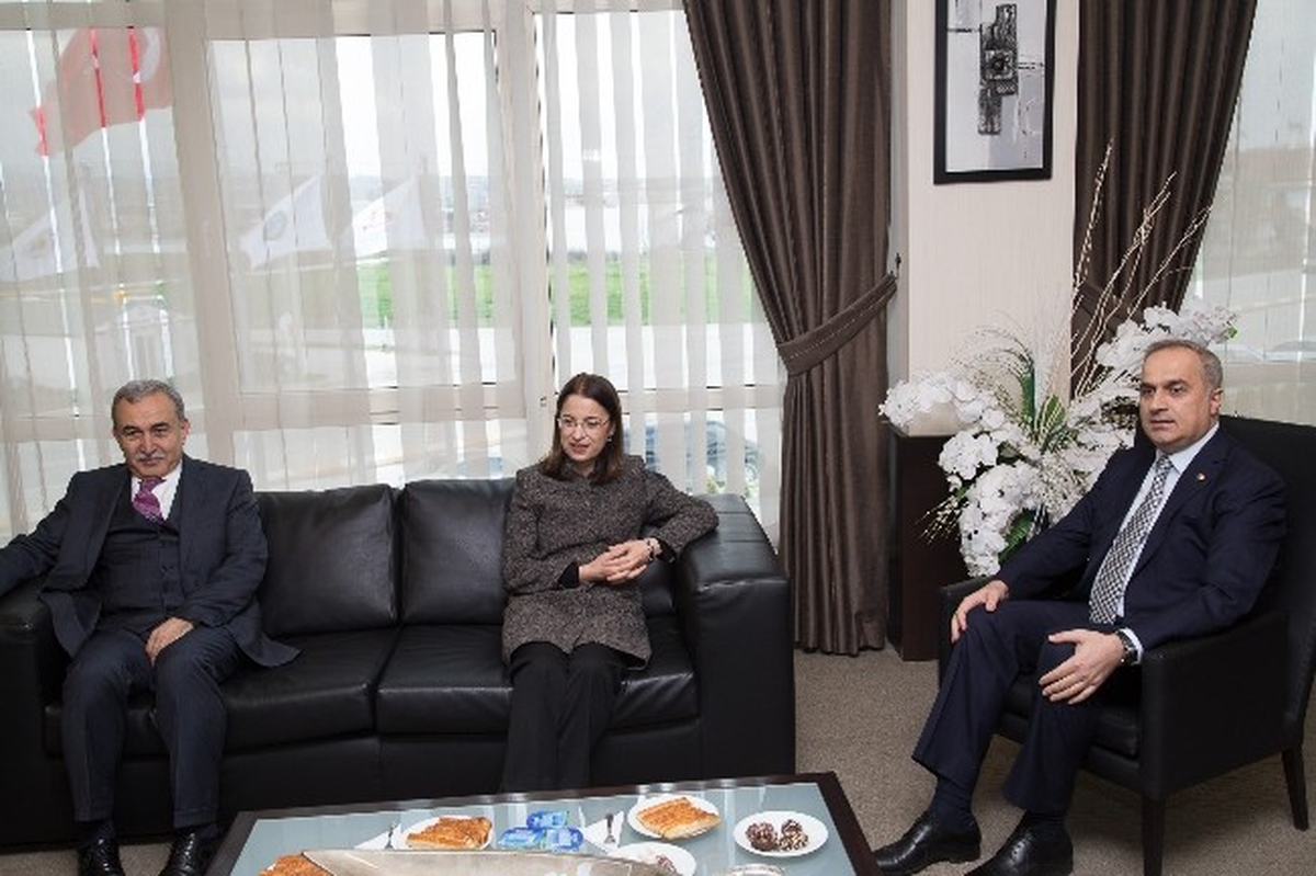 Satso, Bakan Ayşenur İslam\'ı Ağırladı