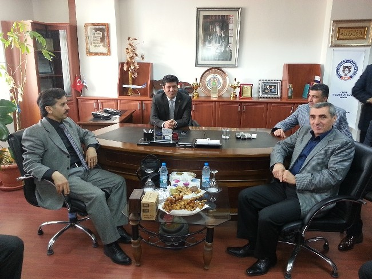 Şırnak Defterdarından Cizre Tso\'ya Ziyaret