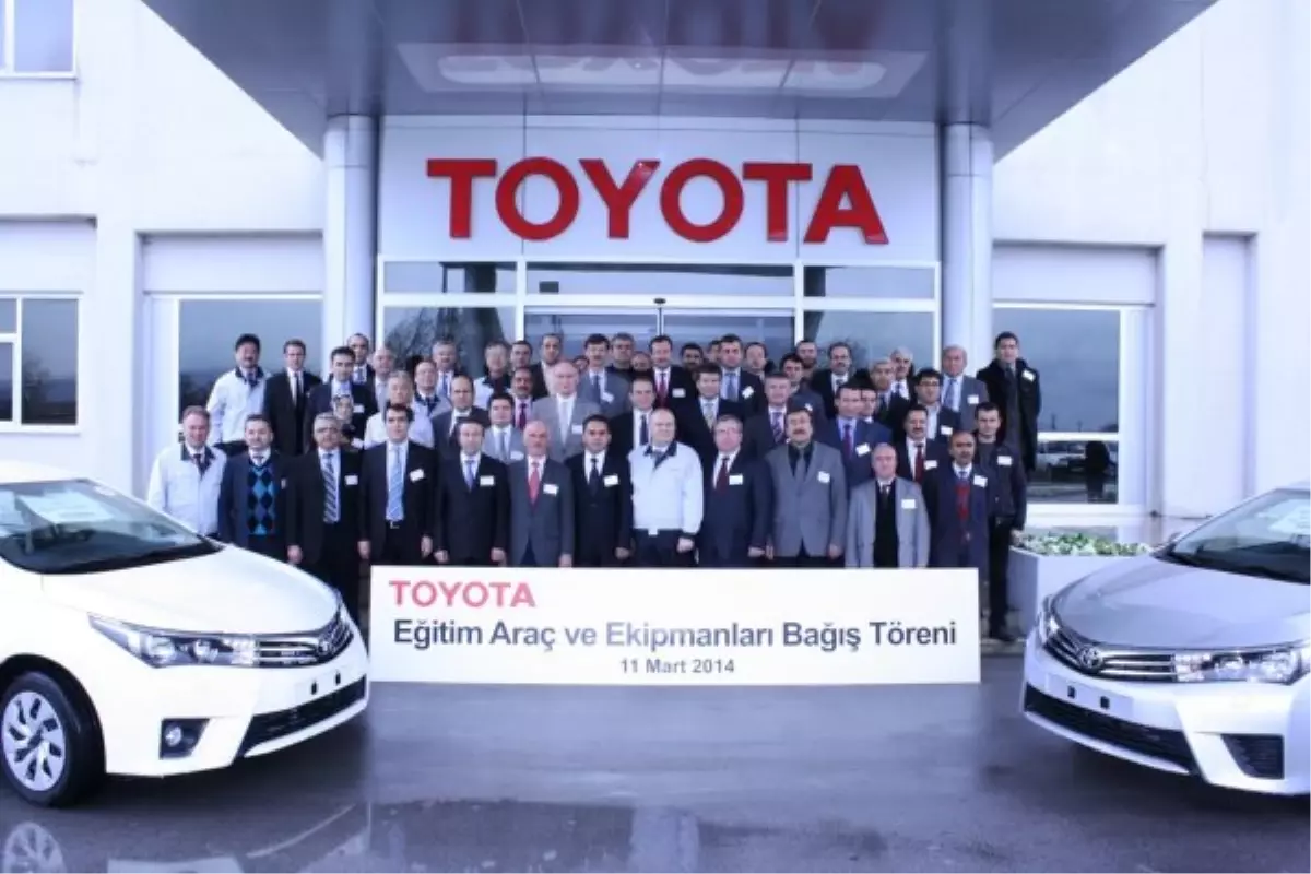 Toyota Türkiye\'den Teknik Eğitime Örnek Destek