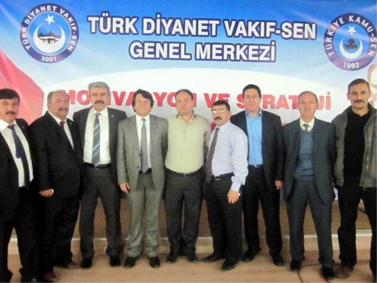 Türk Diyanet Vakıf Sen İstişare Toplantısı Nevşehir\'de Yapıldı