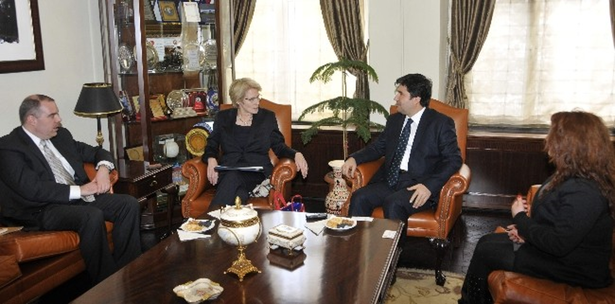 ABD Kültür ve Ekonomi Ataşeleri Selçuk\'ta