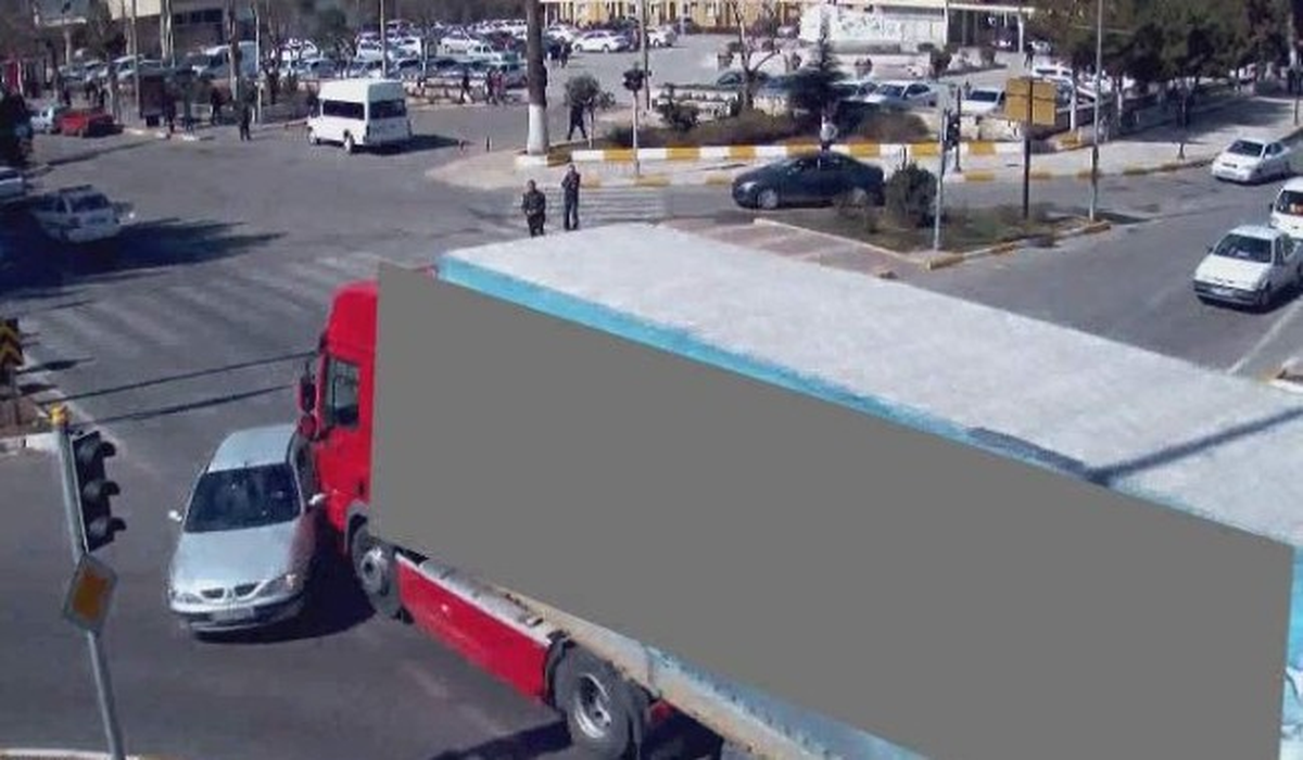 Adıyaman\'da Kazalar Mobese Kameralarına Yansıdı