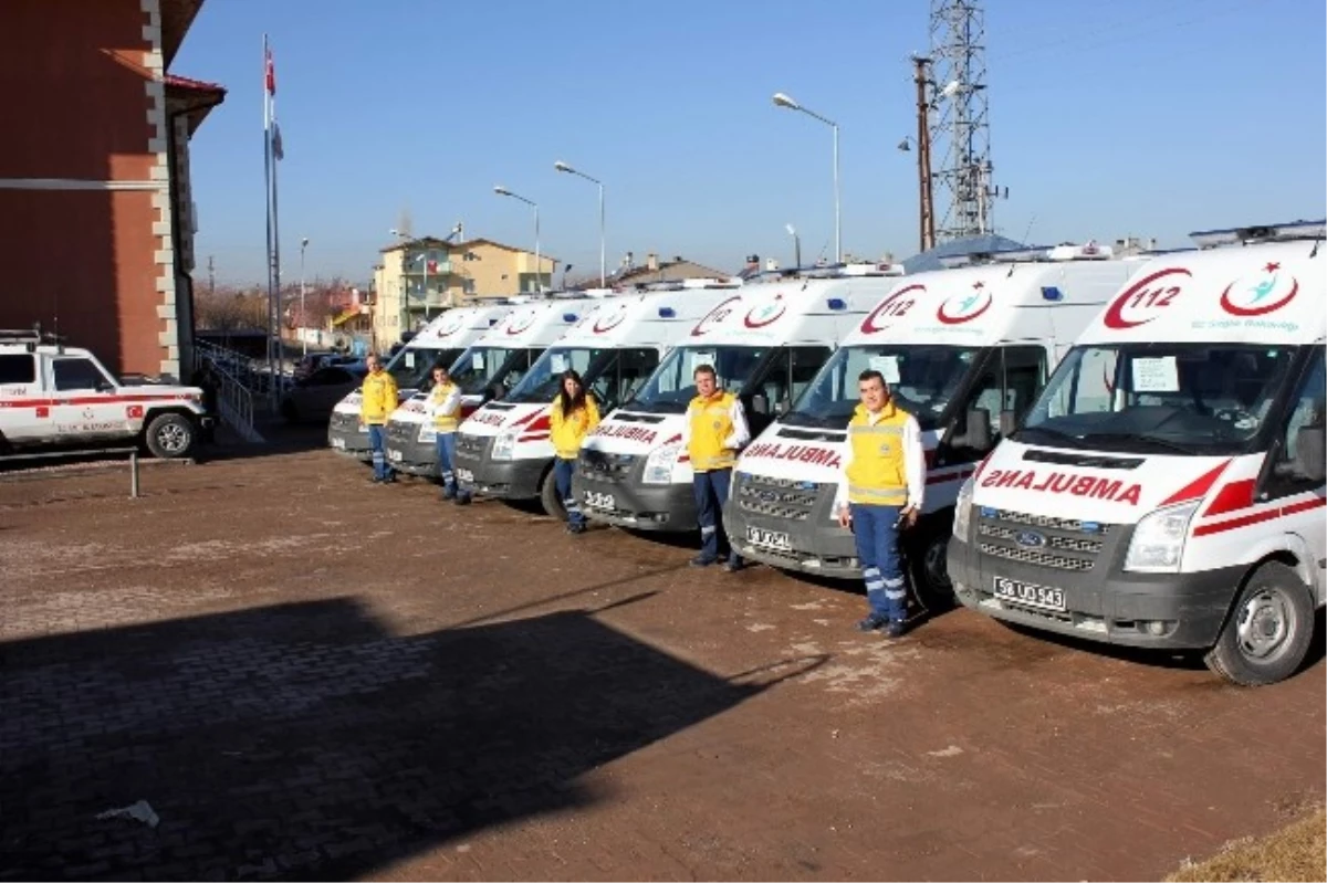 Konya\'da 12 Yeni Ambulans Hizmete Başladı