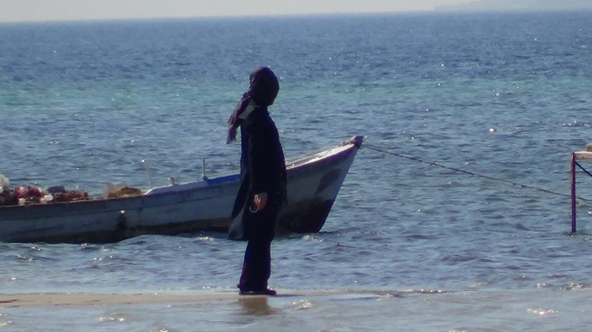 Çanakkale\'de Deniz Çekildi