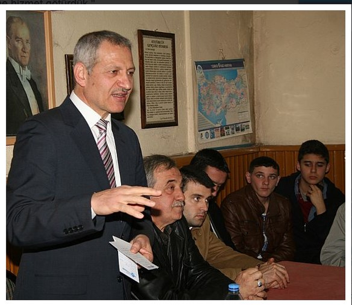 Dişli, "Biz Her Kesime Hizmet Götürdük."