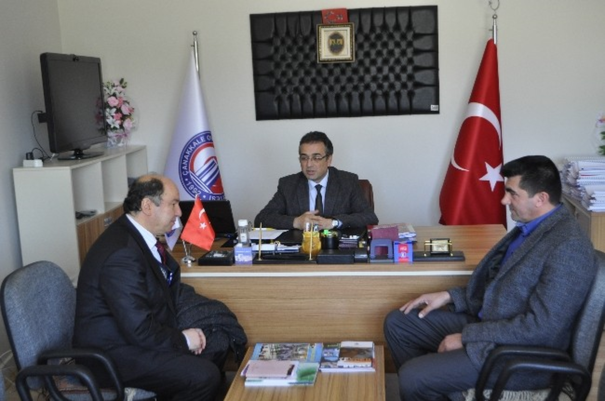 Esnaf Odasından Ayvacık Myo\'ya Ziyaret
