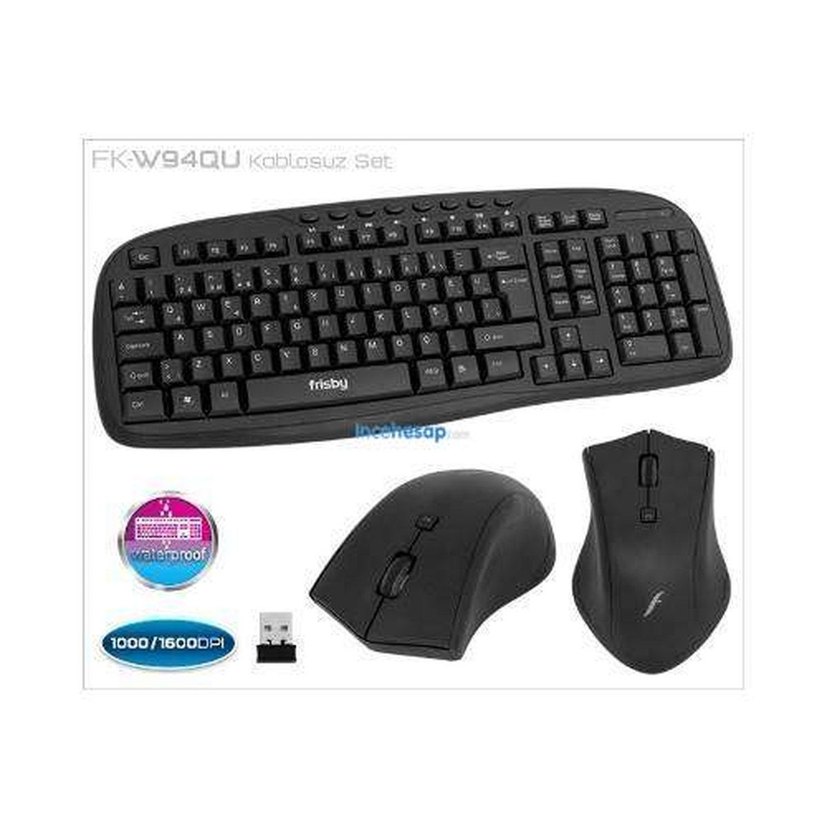 Frisby Fk-W94qu Kablosuz Klavye Mouse Set