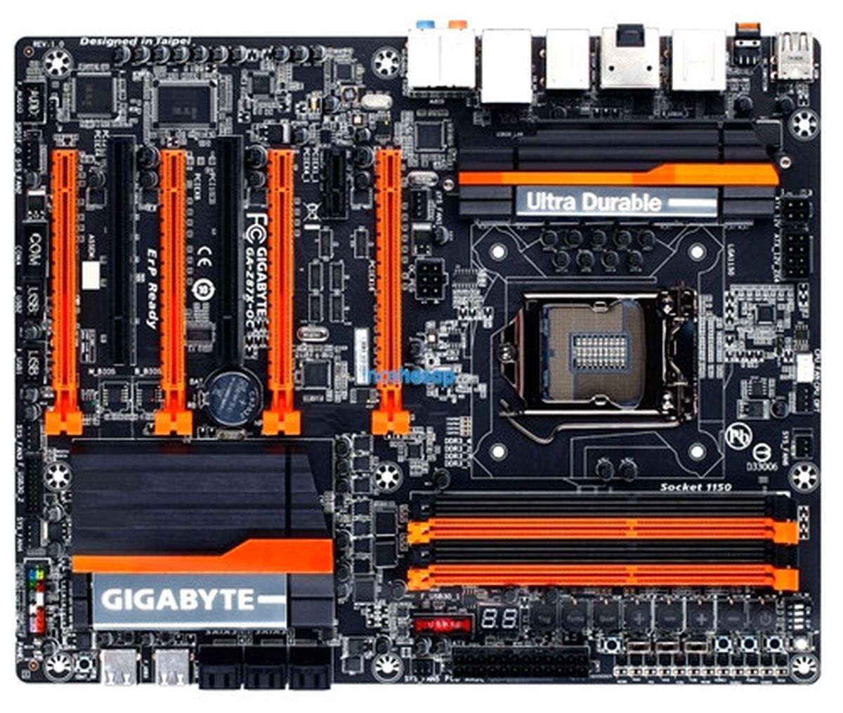 Gıgabyte Z87x-Oc Z87 Ddr3 Sata3 Glan Usb3 1150p