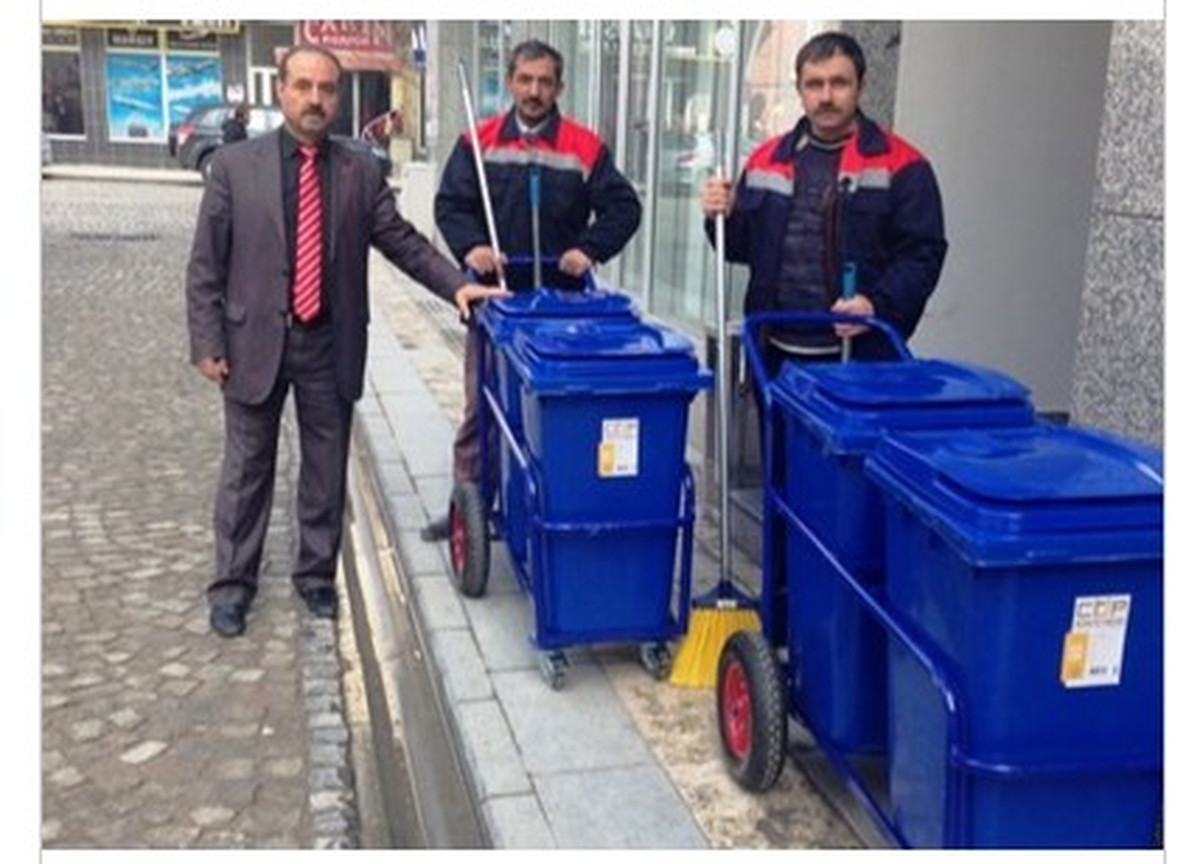 Gümüşhane Belediyesinden Temizliğe Çağdaş Ekipmanlar