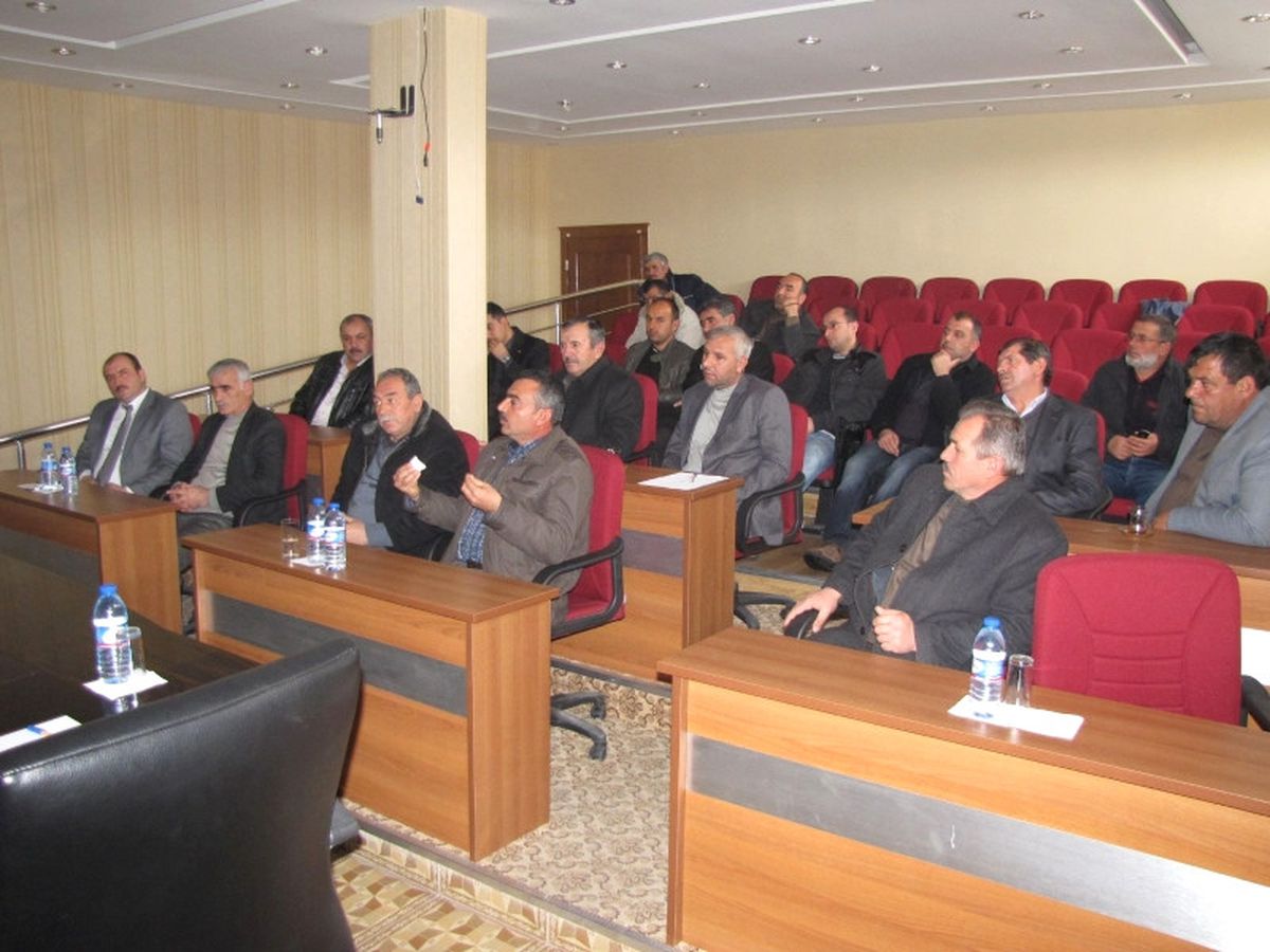 Kabak Çekirdeği Üreticiler Birliği Toplantısı Yapıldı