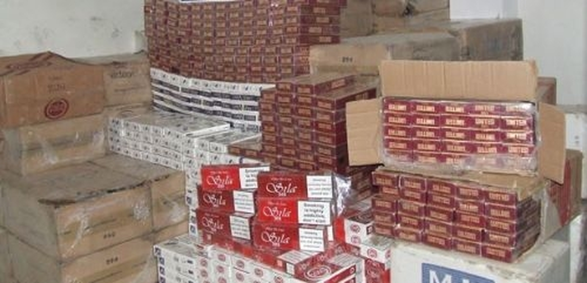 Kayseri\'de 50 Bin Paket Kaçak Sigara Ele Geçirildi