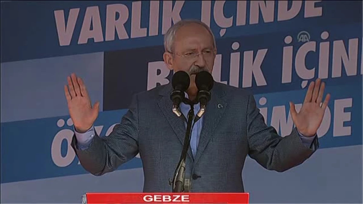 Kılıçdaroğlu: \'\'İşsizliği yeneceğiz\'\' -