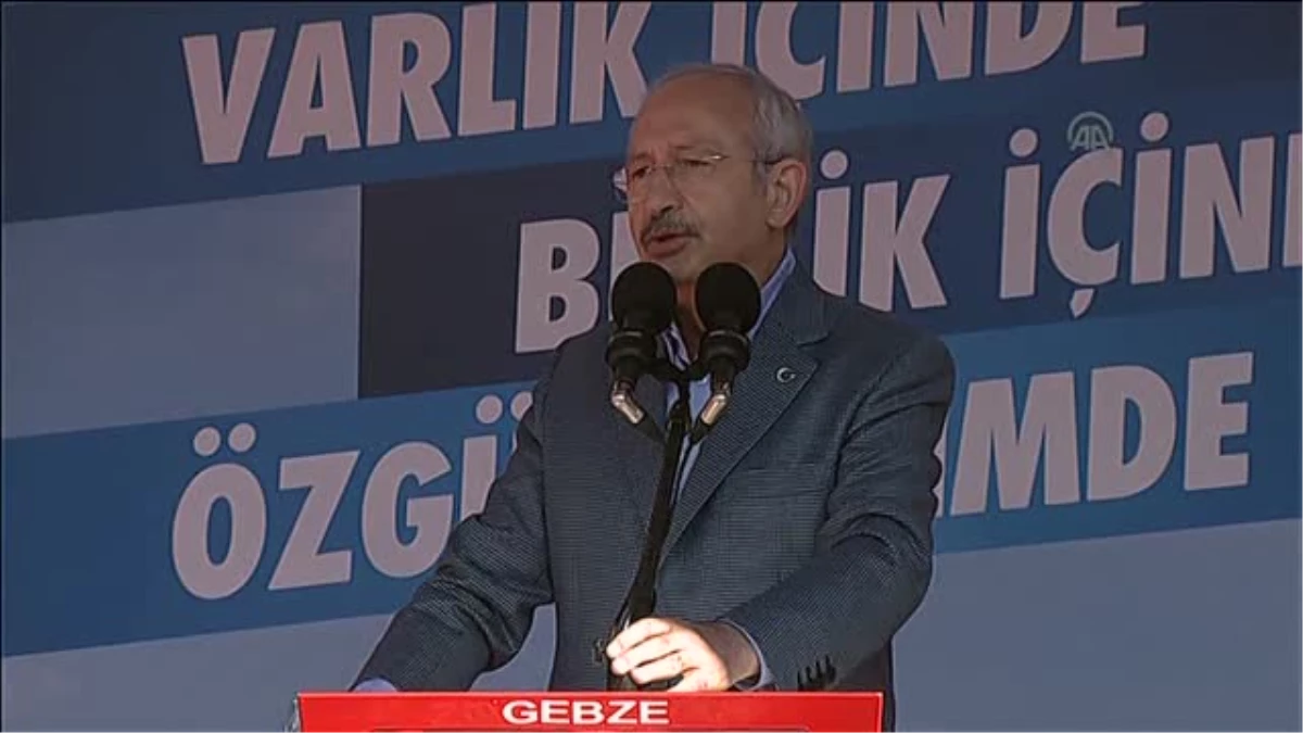 Kılıçdaroğlu: "Ülkeyi mi yönetiyorsun, yandaşlarını mı yönetiyorsun?" -