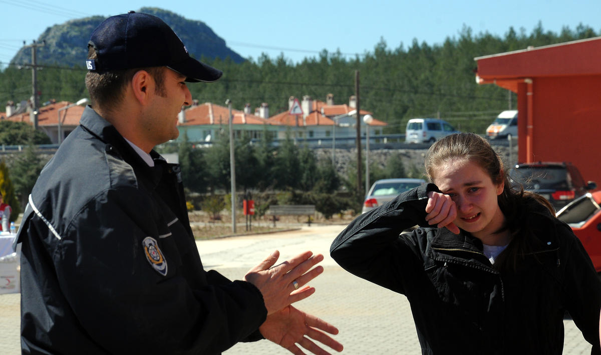 Muğla\'da Gerçeği Aratmayan Deprem Tatbikatı