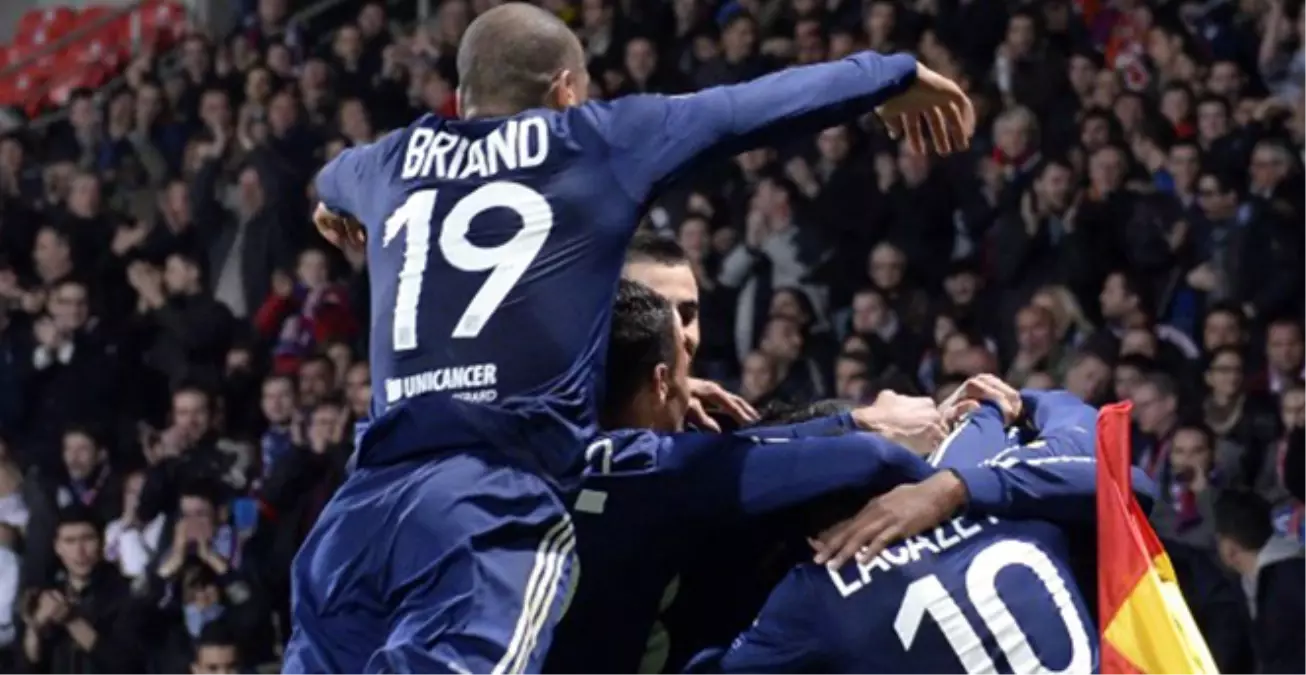 Olympique Lyon, Viktoria Plzen'i 4-1 Yendi