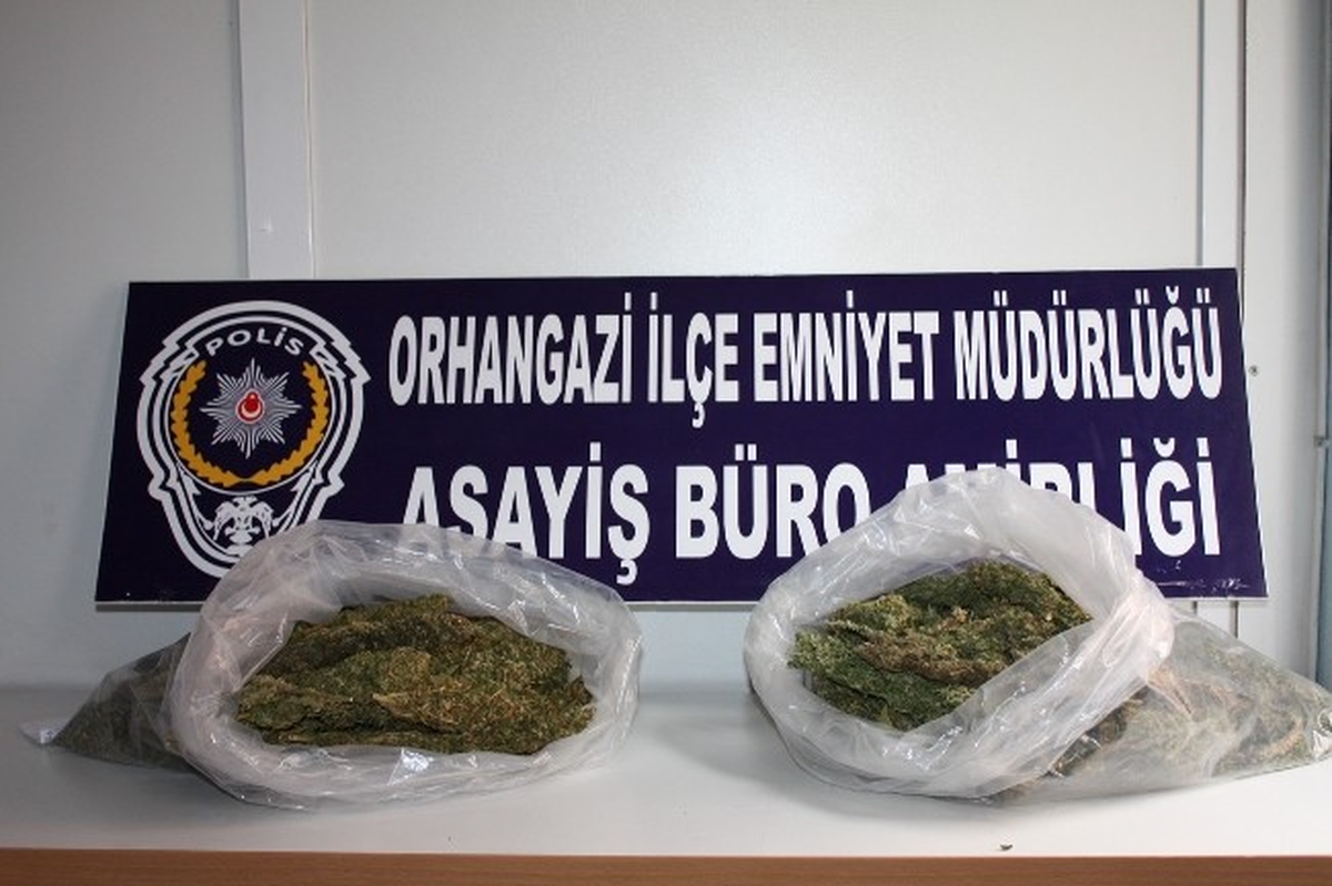 Orhangazi\'de Uyuşturucu Operasyonu