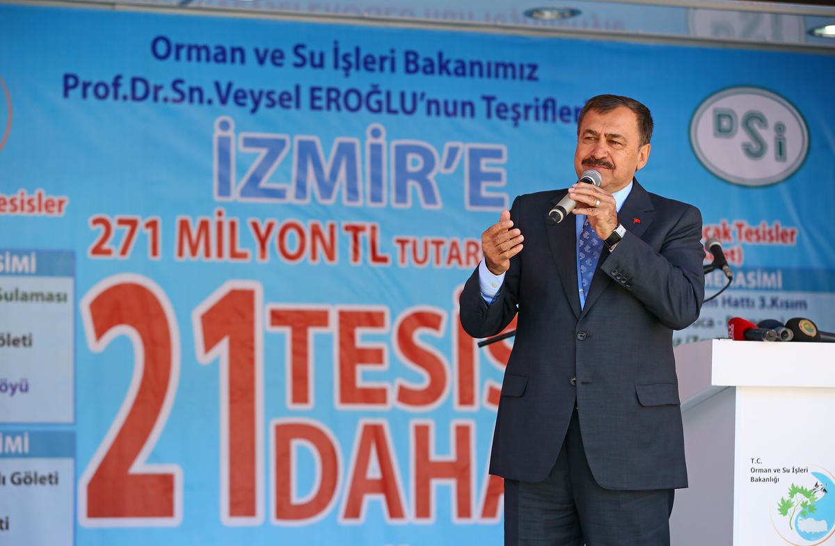 Orman ve Su İşleri Bakanı Eroğlu İzmir\'de