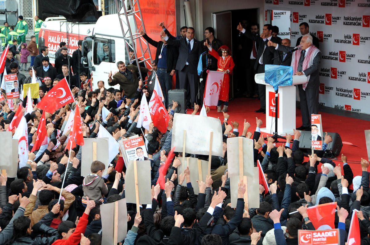 Saadet Partisi Genel Başkanı Kamalak, Şanlıurfa\'da