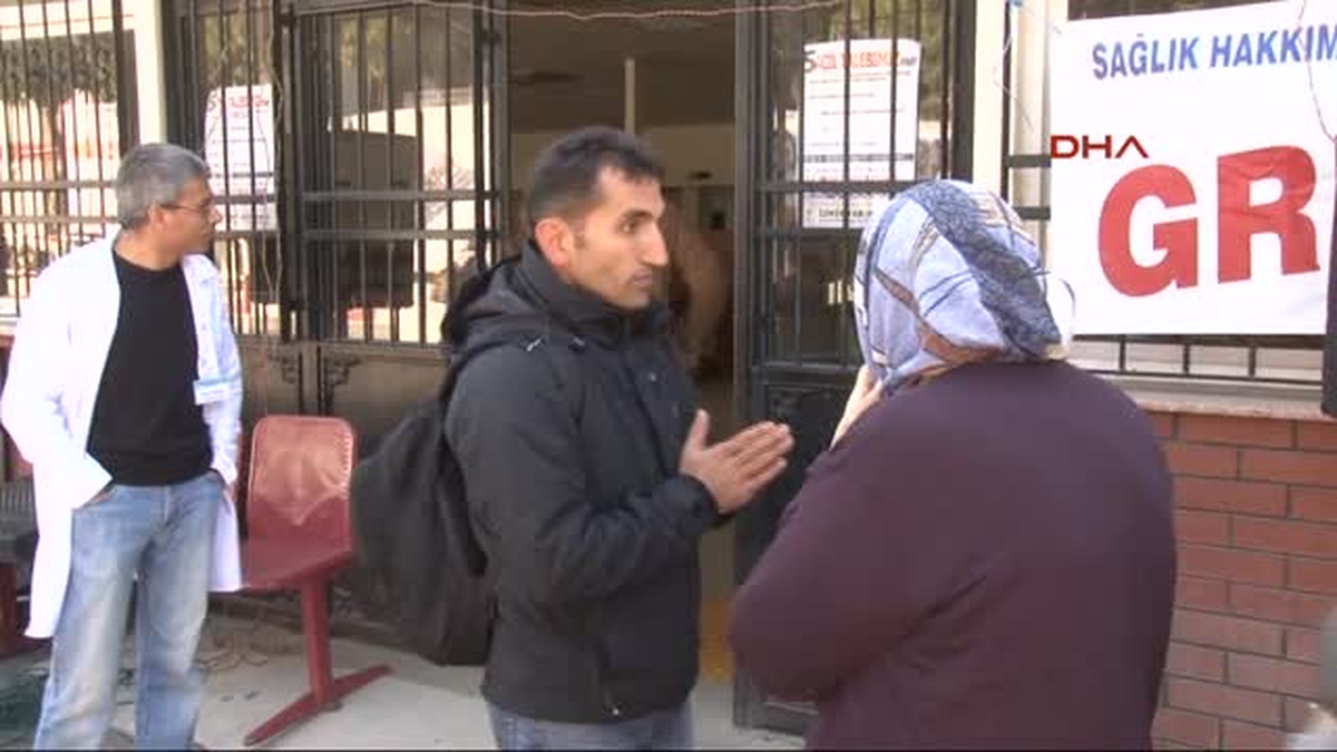Sağlıkçılardan Buruk Kutlama