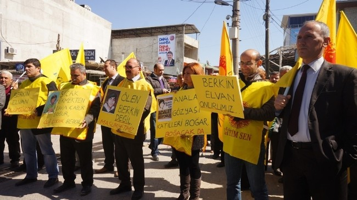 Sarıgöl\'de "Berkin Elvan" Protestosu