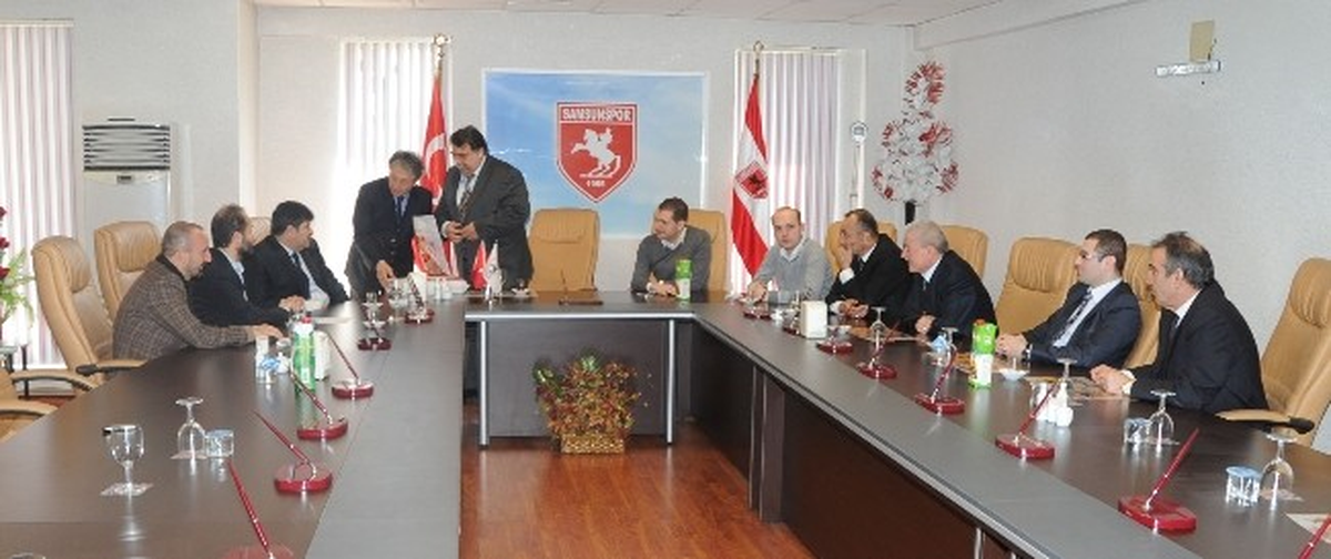 Tff Kulüp Lisans Kurulu Başkanı, Samsunspor'u Ziyaret Etti