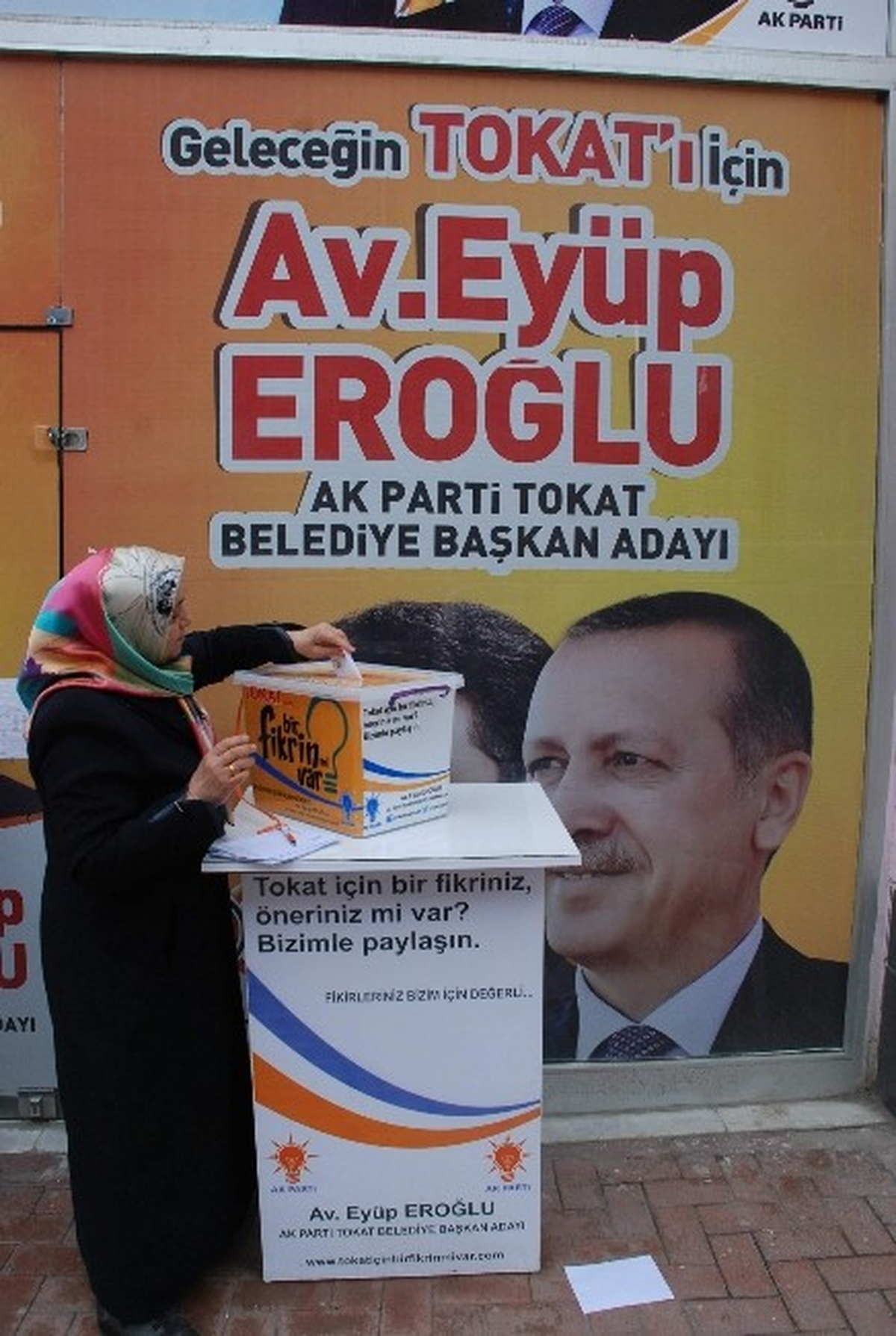Tokatt\'a "Fikrin Var Mı?" Sandığı