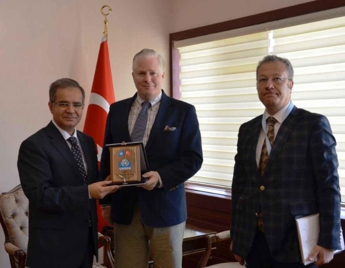Undss Heyeti, Vali Tapsız\'ı Ziyaret Etti