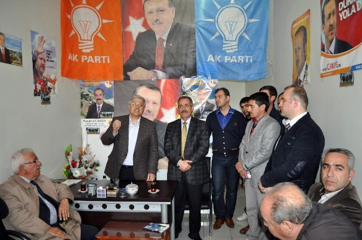 Bitlis Milletvekili Demiröz, Necati Gürsoy\'u Ziyaret Etti