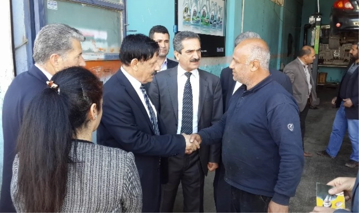 Kayapınar'da AK Partili Güneli'den Sanayi Esnafına Ziyaret