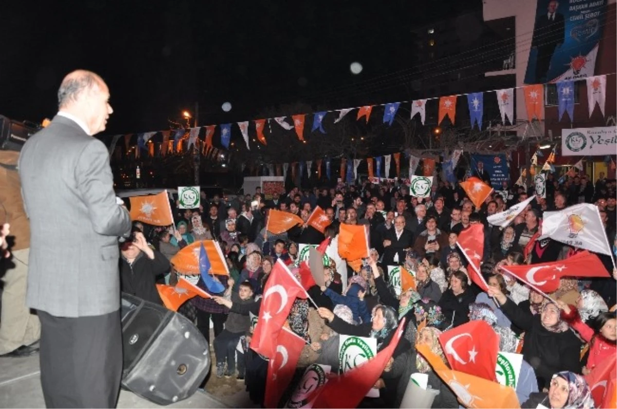 AK Partili Şeboy Buca\'da Yeşilovalılarla Buluştu