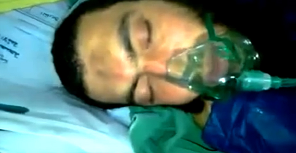 Ameliyattan Çıkan Genç Adam Kuran Okudu