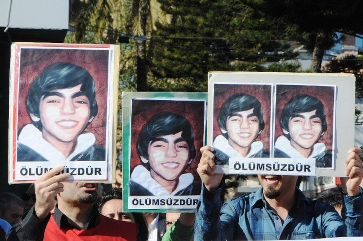 Antalya\'da Berkin Elvan Eylemi
