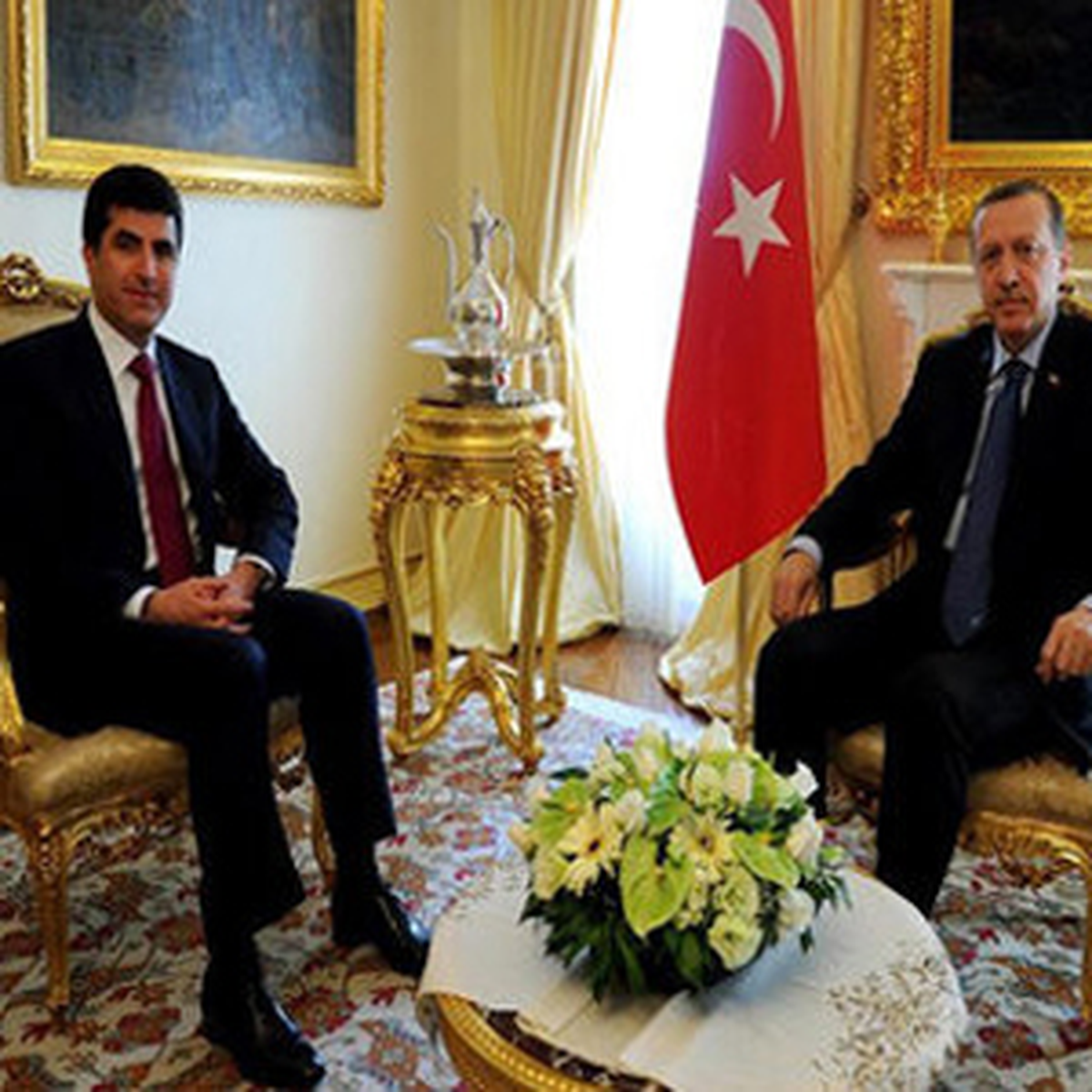 Başbakan Erdoğan Barzani ile Görüştü