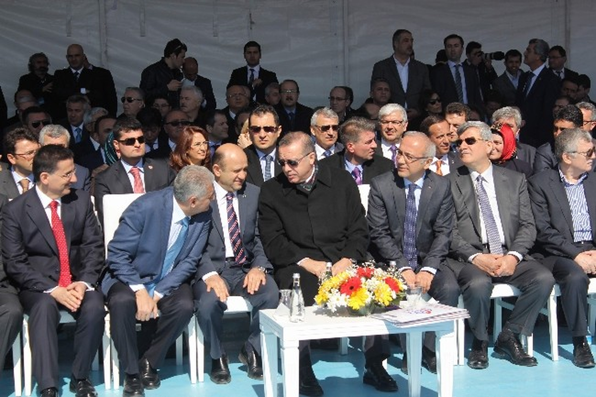 Başbakan Erdoğan, İzmit Körfez Köprüsü Ayağı Keson Batırma Törenine Katıldı