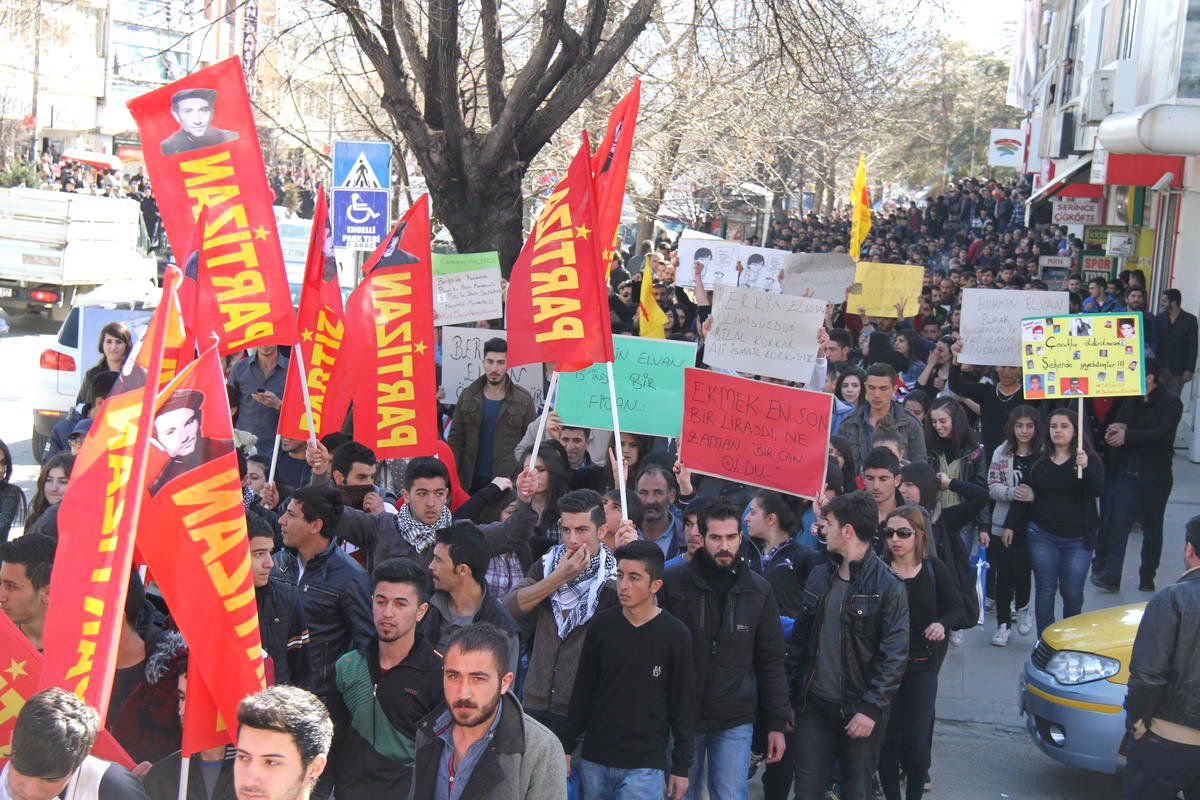 Erzincan\'da Berkin Yürüyüşünde Bir Kişi Darp Edildi