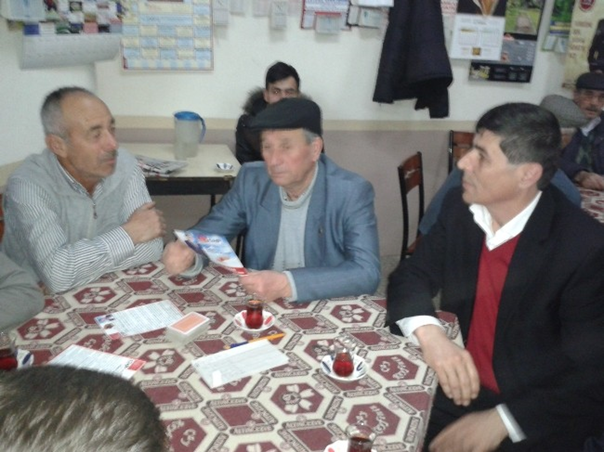 Çan\'da CHP Köy Ziyaretlerine Başladı