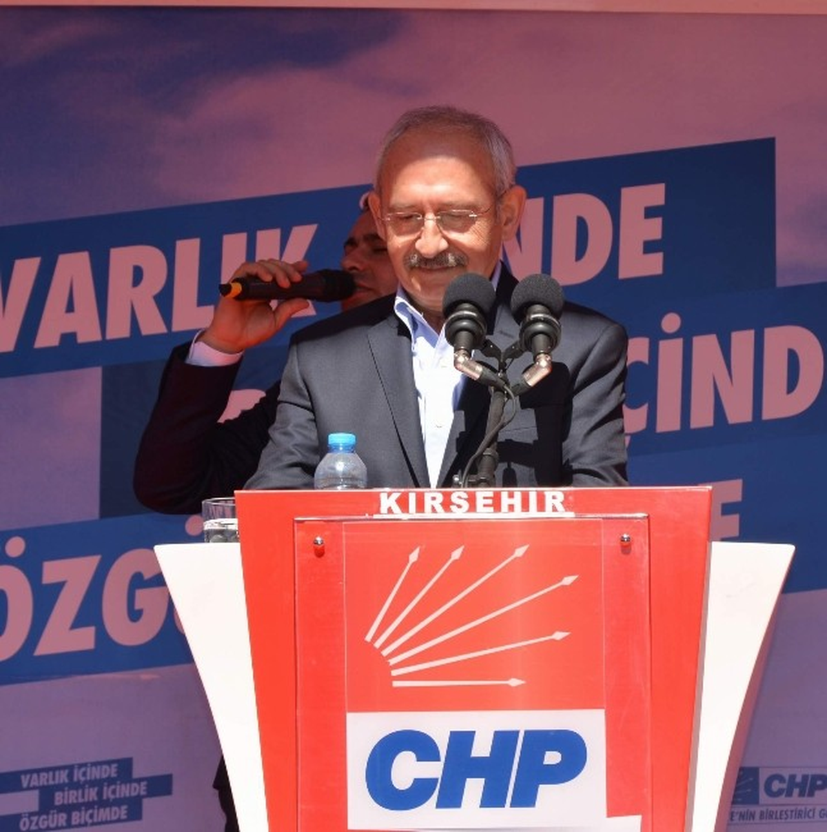 CHP Genel Başkanı Kemal Kılıçdaroğlu Kırşehir\'de