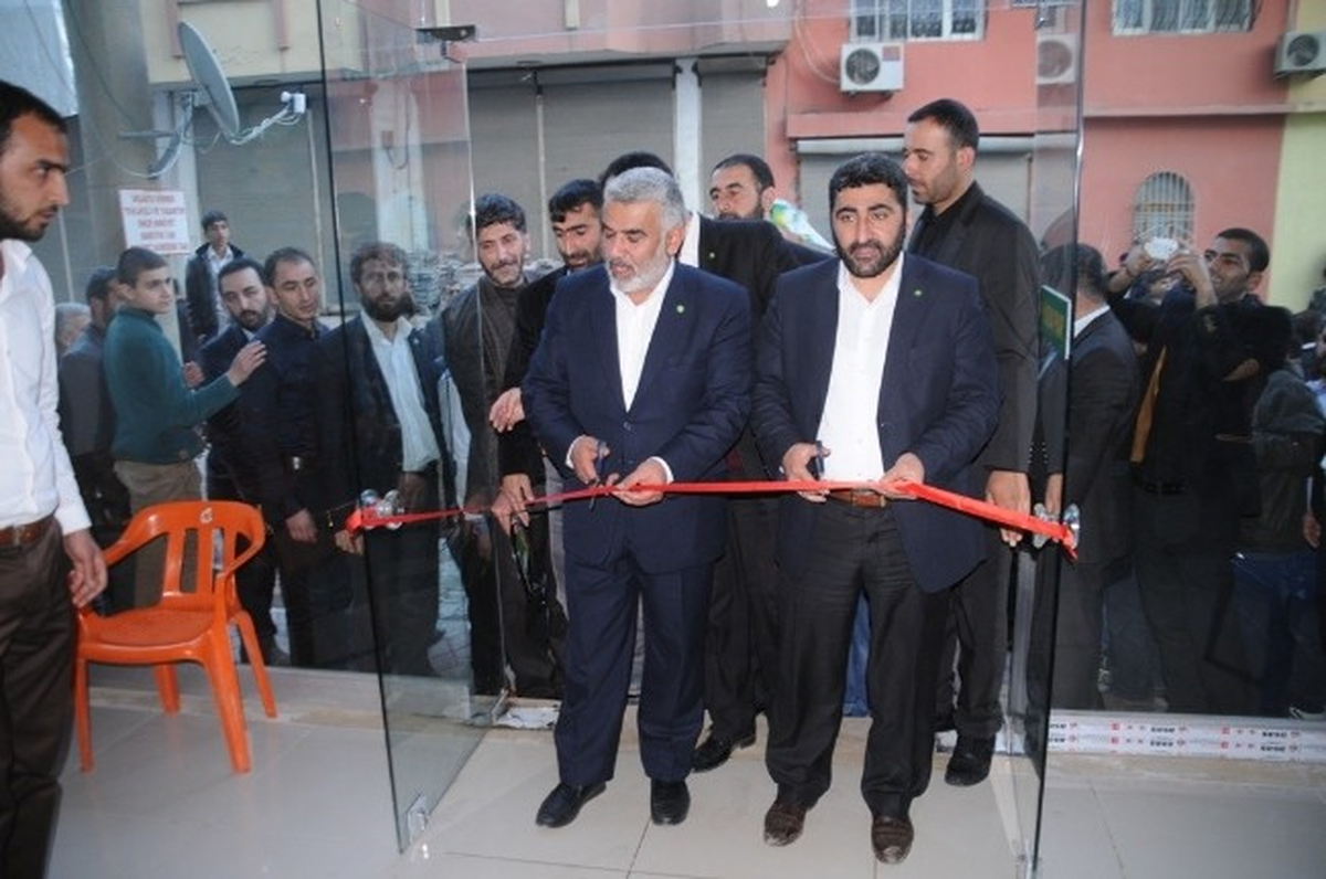Hüda-Par\'lı Yapıcıoğlu, Cizre\'de Seçim Bürosu Açtı