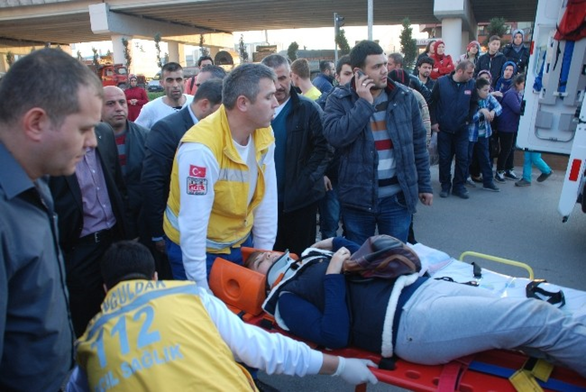 Ereğli\'de Trafik Kazası: 1 Yaralı
