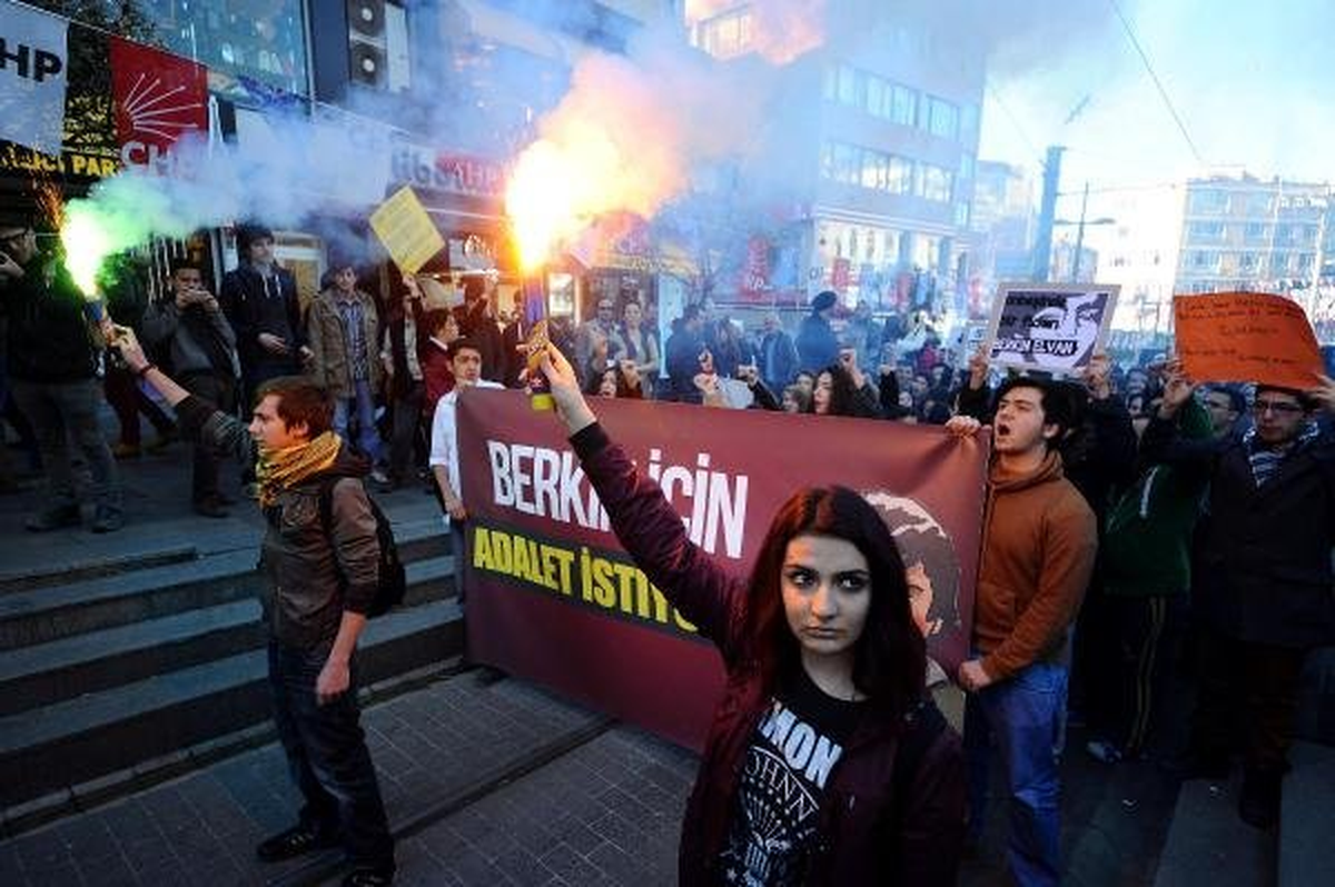 Liseliler Berkin Elvan İçin Yürüdü
