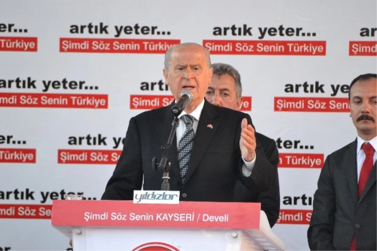 MHP Genel Başkanı Bahçeli: "Sokaklar Dibi Görünmeyen Kuyulardır, O Yüzden Çözüm Sandıktır"