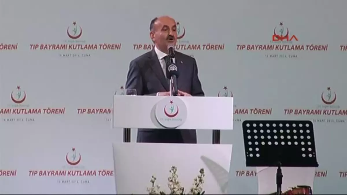 Müezzinoğlu Tıp Bayramı Kutlama Töreninde Konuştu