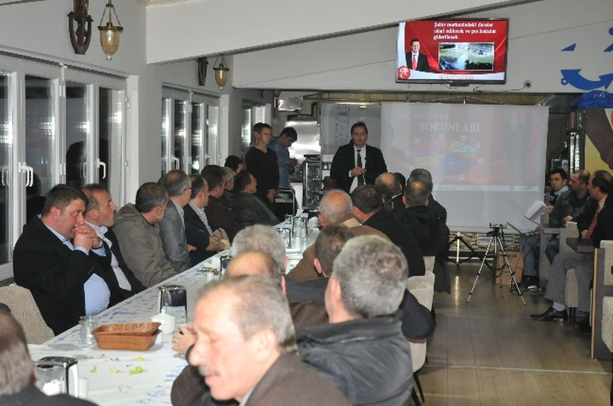 Okan Yanmaz, Sanayici Esnafına Projelerini Tanıttı