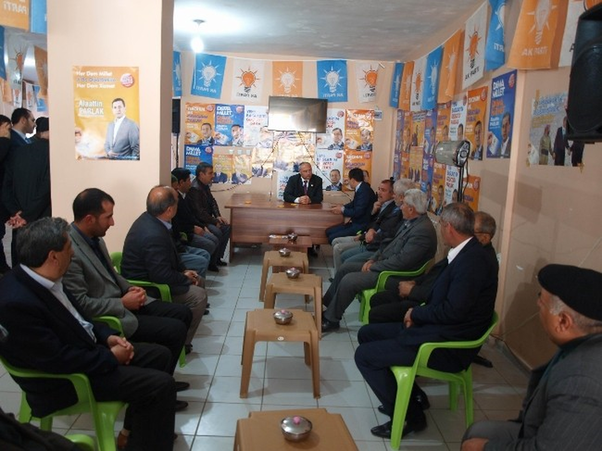 Osman Aslan\'dan Parlak\'a Destek Ziyareti