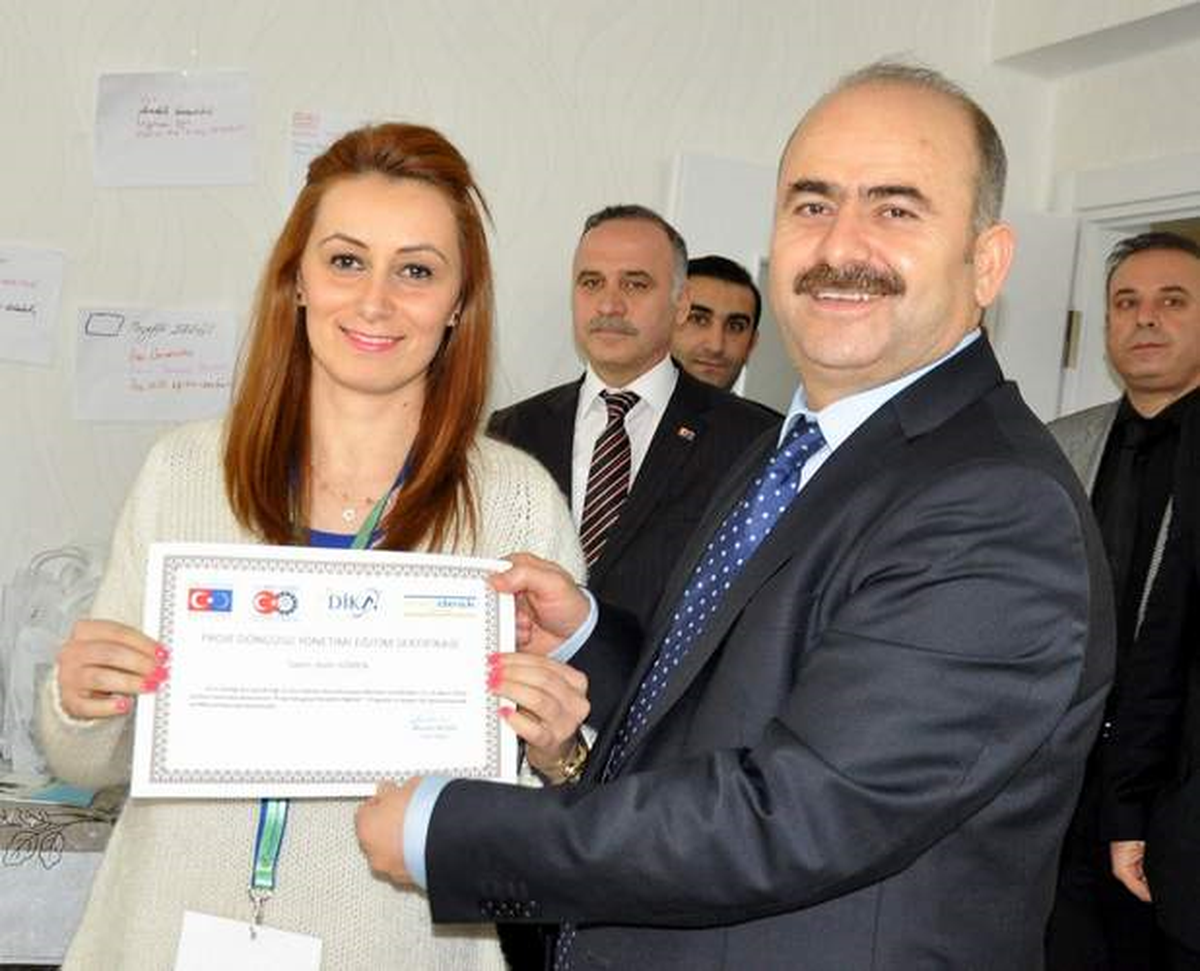 Siirt\'te Sertifika Töreni Düzenlendi